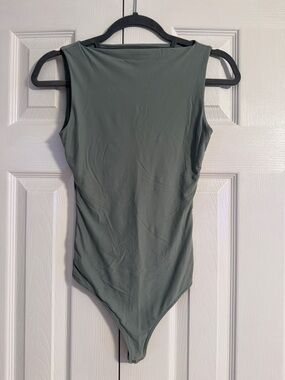 Abercrombie & Fitch Soft Matte Slash Bodysuit